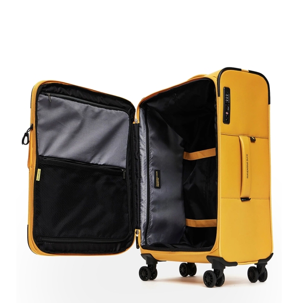 Bαλίτσα Μεσαία υφασμάτινη MANDARINA DUCK P10OSV03 67x43x26 cm Κίτρινο