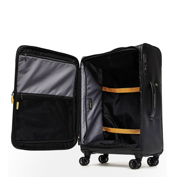 Bαλίτσα Μεσαία υφασμάτινη MANDARINA DUCK P10OSV03 67x43x26 cm Μαύρο Bαλίτσα Μεσαία υφασμάτινη MANDARINA DUCK P10OSV03 67x43x26 cm Μαύρο