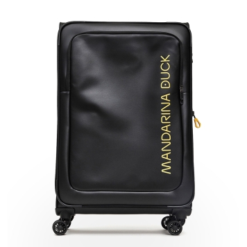 Bαλίτσα Μεγάλη υφασμάτινη MANDARINA DUCK P10OSV04 78x47x27.5 cm Μαύρο