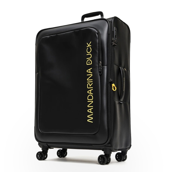 Bαλίτσα Μεγάλη υφασμάτινη MANDARINA DUCK P10OSV04 78x47x27.5 cm Μαύρο Bαλίτσα Μεγάλη υφασμάτινη MANDARINA DUCK P10OSV04 78x47x27.5 cm Μαύρο