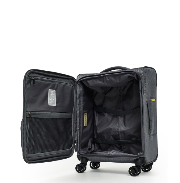 Bαλίτσα καμπίνας υφασμάτινη MANDARINA DUCK P10OTV01 55x40x20 cm Γραφίτης