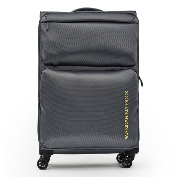 Bαλίτσα Μεγάλη υφασμάτινη MANDARINA DUCK P10OTV04 78x48x27.5 cm Γραφίτης