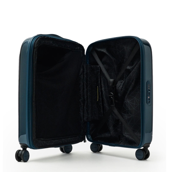 Βαλίτσα καμπίνας σκληρή MANDARINA DUCK P10OUV24 55X40X20/23 cm Μπλε Βαλίτσα καμπίνας σκληρή MANDARINA DUCK P10OUV24 55X40X20/23 cm Μπλε