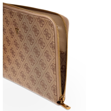 Τσαντάκι Χειρός GUESS Milano Clutch PMBALOP5235 Μπεζ