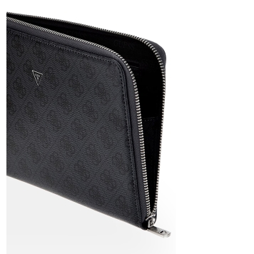 Τσαντάκι Χειρός GUESS Milano Clutch PMBALOP5235 Ανθρακί
