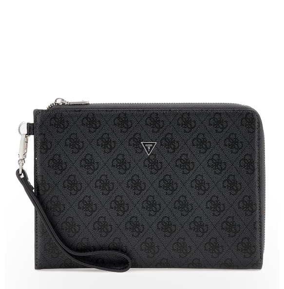 Τσαντάκι Χειρός GUESS Milano Clutch PMBALOP5235 Ανθρακί Τσαντάκι Χειρός GUESS Milano Clutch PMBALOP5235 Ανθρακί