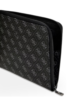 Τσαντάκι Χειρός GUESS Milano Clutch PMBALOP5235 Μαύρο