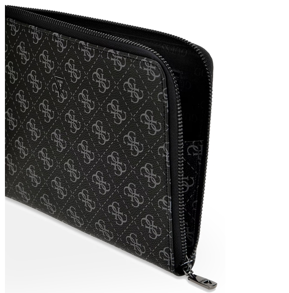 Τσαντάκι Χειρός GUESS Milano Clutch PMBALOP5235 Μαύρο