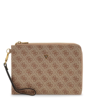 Τσαντάκι Χειρός GUESS Milano Clutch PMBALOP5235 Μπεζ