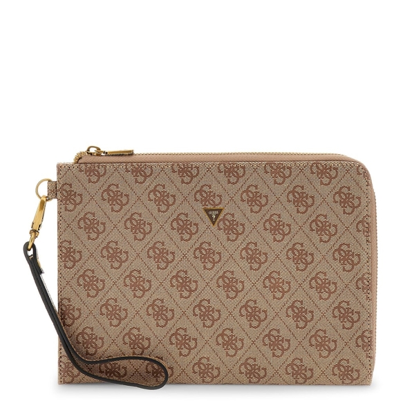 Τσαντάκι Χειρός GUESS Milano Clutch PMBALOP5235 Μπεζ