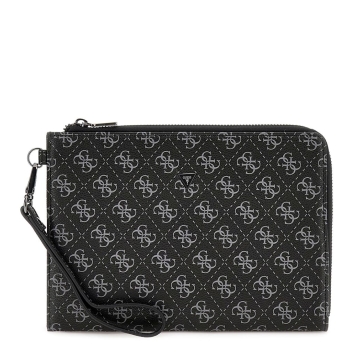Τσαντάκι Χειρός GUESS Milano Clutch PMBALOP5235 Μαύρο