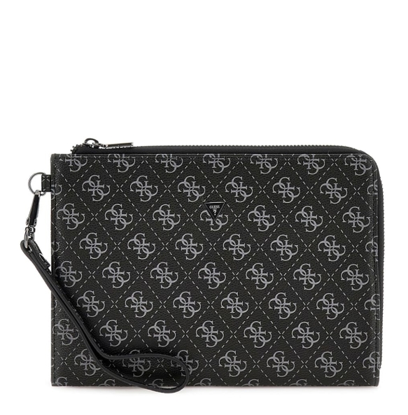 Τσαντάκι Χειρός GUESS Milano Clutch PMBALOP5235 Μαύρο