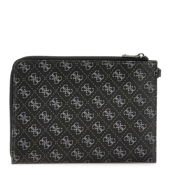 Τσαντάκι Χειρός GUESS Milano Clutch PMBALOP5235 Μαύρο