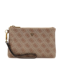 Τσαντάκι Χειρός GUESS Hull Mini Pouch PMHULOP5237 Μπεζ
