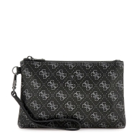 Τσαντάκι Χειρός GUESS Hull Mini Pouch PMHULOP5237 Γκρι