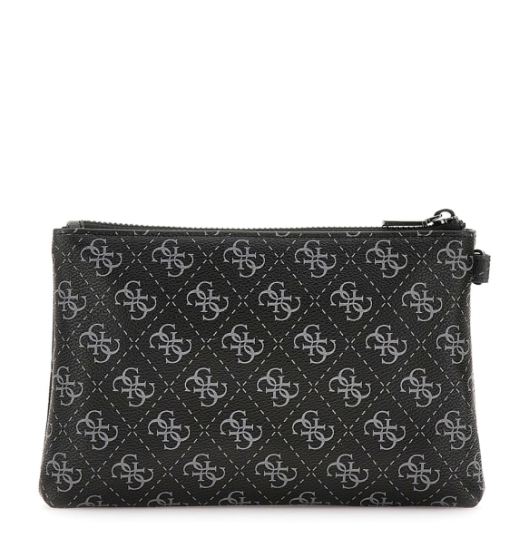 Τσαντάκι Χειρός GUESS Hull Mini Pouch PMHULOP5237 Γκρι