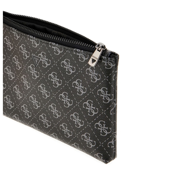 Τσαντάκι Χειρός GUESS Hull Mini Pouch PMHULOP5237 Γκρι