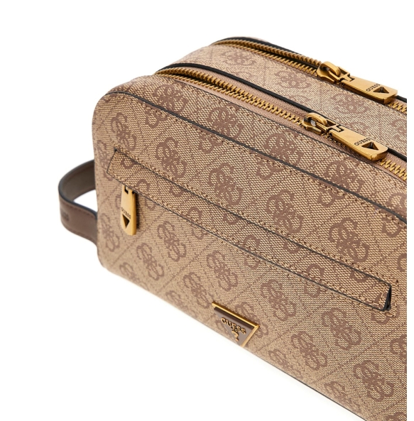 Νεσεσέρ GUESS Milano Small PMMILOP5461 Μπεζ Νεσεσέρ GUESS Milano Small PMMILOP5461 Μπεζ