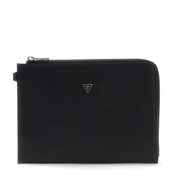 Τσαντάκι Χειρός GUESS Milano Clutch M PMMISLP6435 Μαύρο