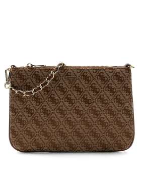 Πορτοφόλι - Τσαντάκι GUESS Flat Pouch PW7561P6274 Καφέ