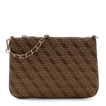 Πορτοφόλι - Τσαντάκι GUESS Flat Pouch PW7561P6274 Καφέ
