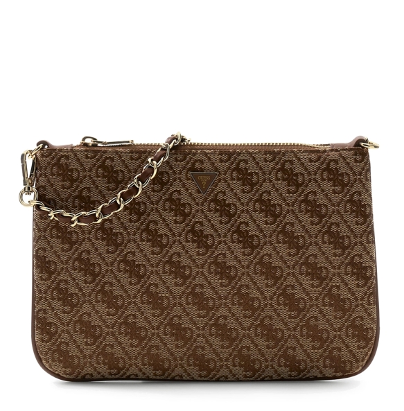 Πορτοφόλι - Τσαντάκι GUESS Flat Pouch PW7561P6274 Καφέ