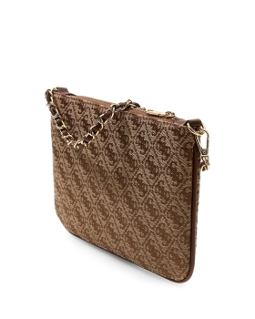 Πορτοφόλι - Τσαντάκι GUESS Flat Pouch PW7561P6274 Καφέ