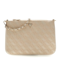 Πορτοφόλι - Τσαντάκι GUESS Flat Pouch PW7561P6274 Μπεζ