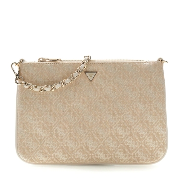 Πορτοφόλι - Τσαντάκι GUESS Flat Pouch PW7561P6274 Μπεζ
