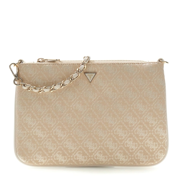 Πορτοφόλι - Τσαντάκι GUESS Flat Pouch PW7561P6274 Μπεζ