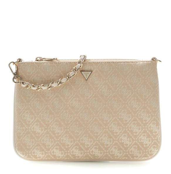 Πορτοφόλι - Τσαντάκι GUESS Flat Pouch PW7561P6274 Μπεζ