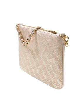 Πορτοφόλι - Τσαντάκι GUESS Flat Pouch PW7561P6274 Μπεζ