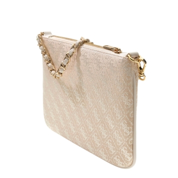 Πορτοφόλι - Τσαντάκι GUESS Flat Pouch PW7561P6274 Μπεζ