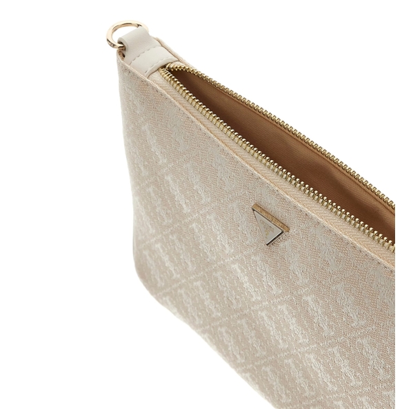Πορτοφόλι - Τσαντάκι GUESS Flat Pouch PW7561P6274 Μπεζ