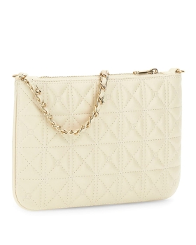 Πορτοφόλι - Τσαντάκι GUESS Flat Pouch PW7568P6274 Kρεμ