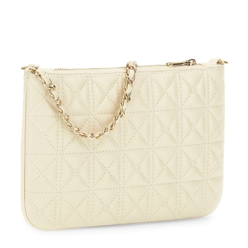 Πορτοφόλι - Τσαντάκι GUESS Flat Pouch PW7568P6274 Kρεμ
