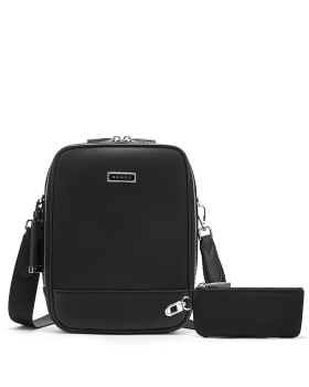 Τσαντάκι χιαστί  BANGE Premium Collection QD751 Μαύρο