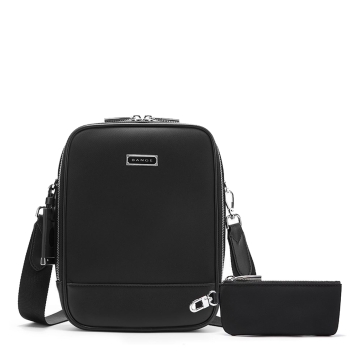 Τσαντάκι χιαστί  BANGE Premium Collection QD751 Μαύρο