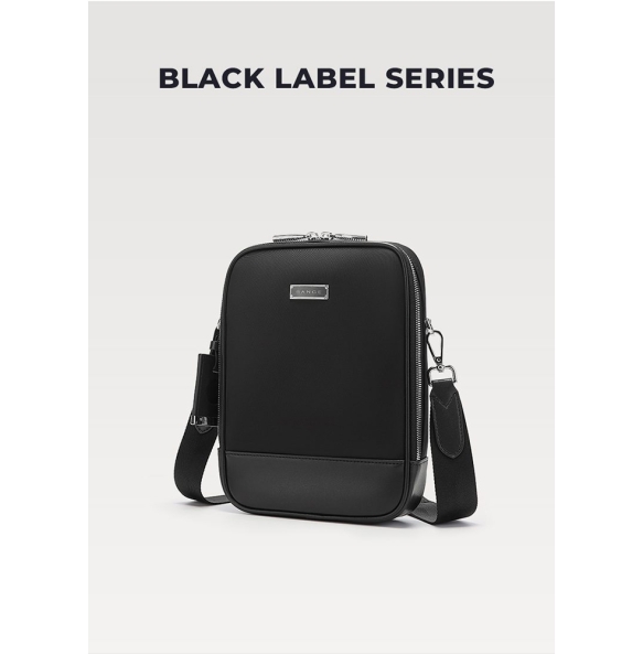 Τσαντάκι χιαστί  BANGE Premium Collection QD751 Μαύρο