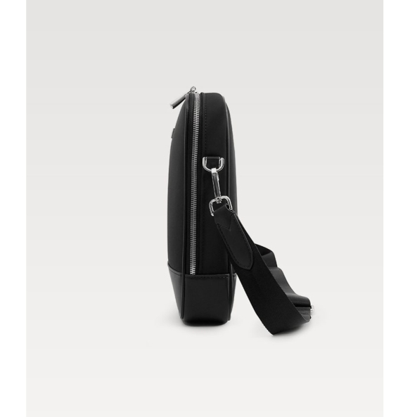 Τσαντάκι χιαστί  BANGE Premium Collection QD751 Μαύρο