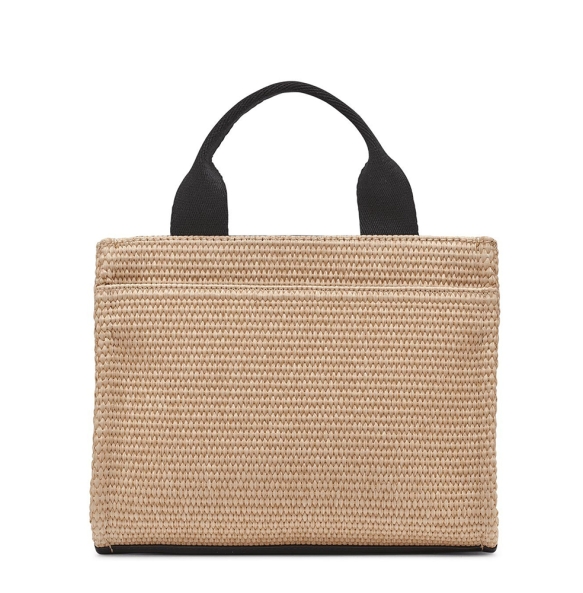 Τσάντα DKNY Hadlee Medium Logo Tote Bag R51ADC80 Ψάθα