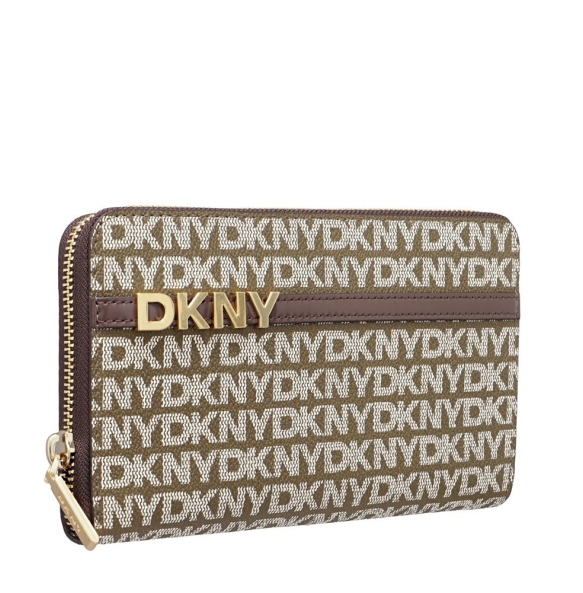 Πορτοφόλι DKNY Avril R5215M28 Καφέ Πορτοφόλι DKNY Avril R5215M28 Καφέ