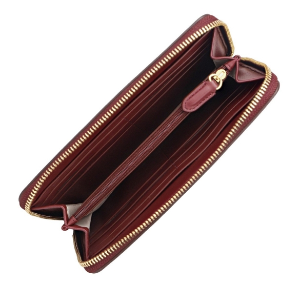 Πορτοφόλι DKNY Avril R521KM28 Μπορντό Πορτοφόλι DKNY Avril R521KM28 Μπορντό