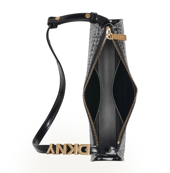 Τσάντα DKNY Avril Shoulder Bag R5235G57 Μαύρο Τσάντα DKNY Avril Shoulder Bag R5235G57 Μαύρο