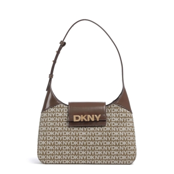 Τσάντα DKNY Avril Shoulder Bag R5235L20 Καφέ Τσάντα DKNY Avril Shoulder Bag R5235L20 Καφέ
