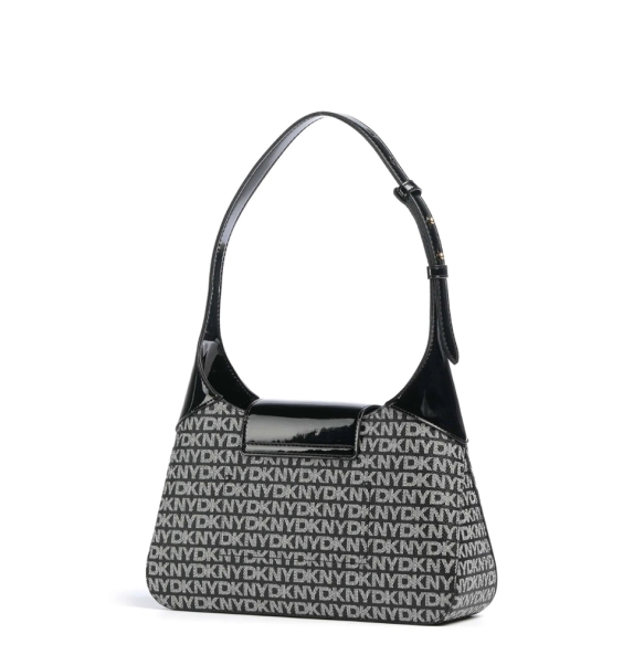 Τσάντα DKNY Avril Shoulder Bag R5235L20 Μαύρο Τσάντα DKNY Avril Shoulder Bag R5235L20 Μαύρο