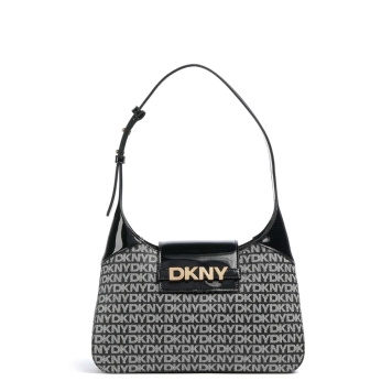 Τσάντα DKNY Avril Shoulder Bag R5235L20 Μαύρο Τσάντα DKNY Avril Shoulder Bag R5235L20 Μαύρο