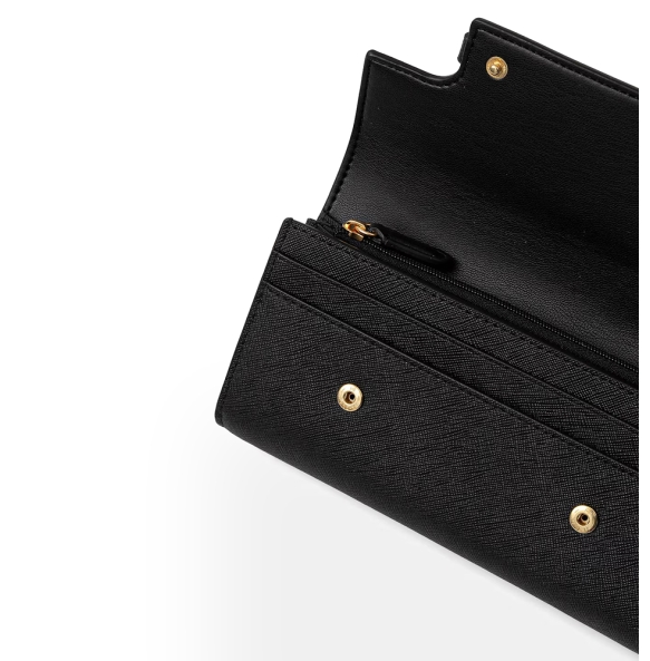 Πορτοφόλι DKNY Avril R52QKM29 Μαύρο Πορτοφόλι DKNY Avril R52QKM29 Μαύρο