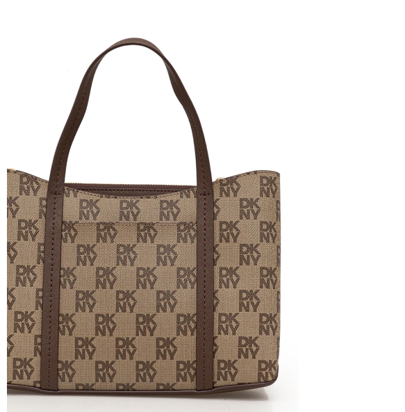 Τσάντα DKNY Nuri Tote Handbag R53A6M11 Καφέ Τσάντα DKNY Nuri Tote Handbag R53A6M11 Καφέ