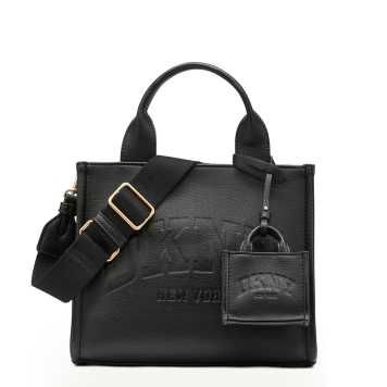 Τσάντα DKNY Hadlee Small Logo Embossed Tote Bag R53AAC80 Μαύρο